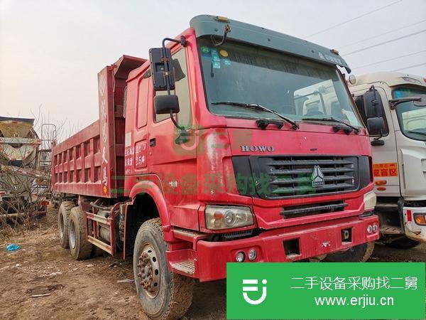 山東出售轉讓后八輪豪沃自卸車