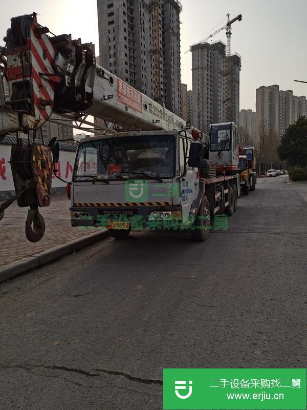 河南出售二手中聯吊車 手續齊全