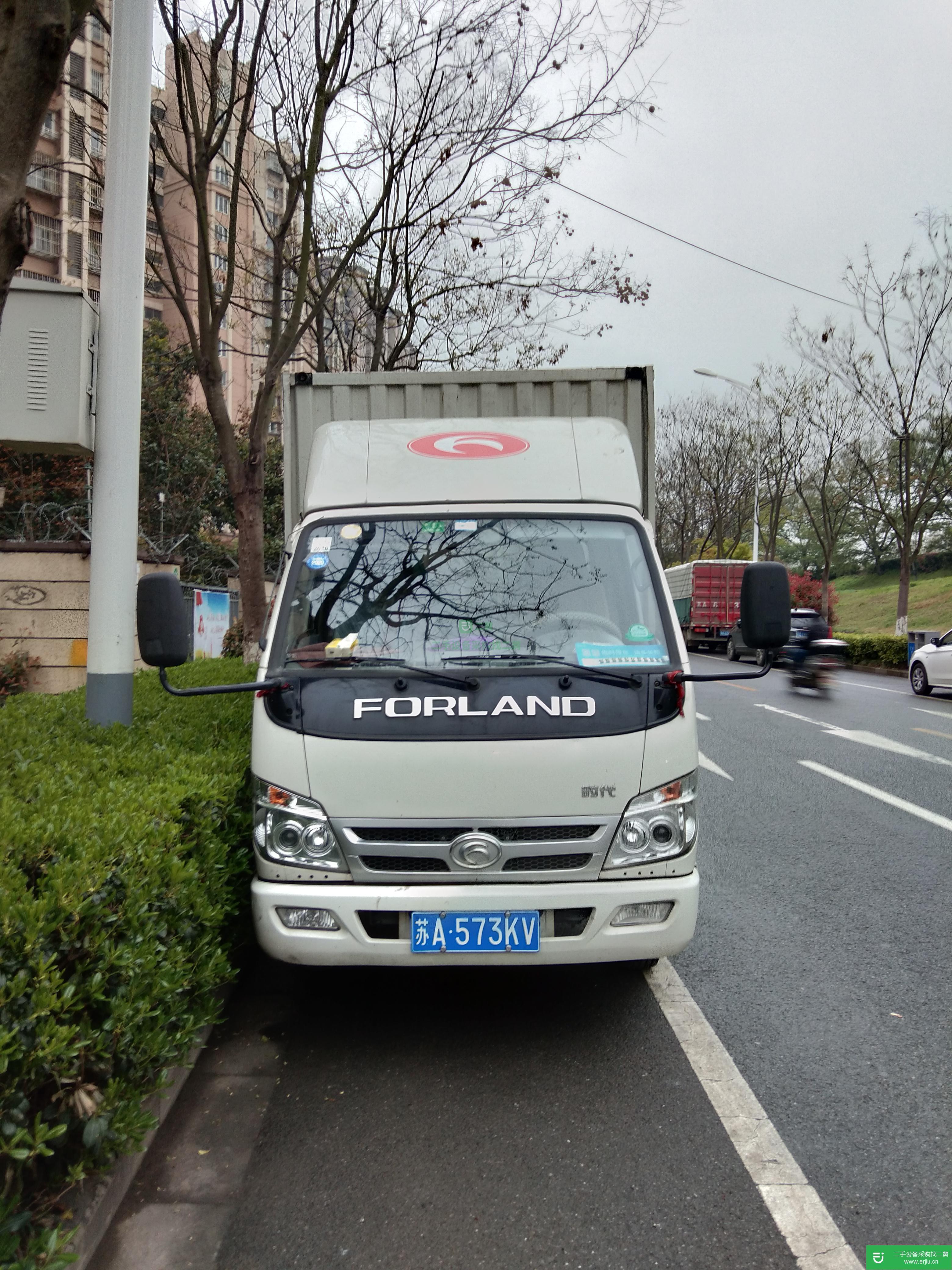 江蘇出售二手時代箱式貨車
