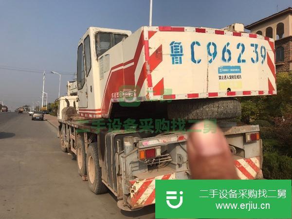 山東出售二手中聯重科吊車20噸,手續齊全