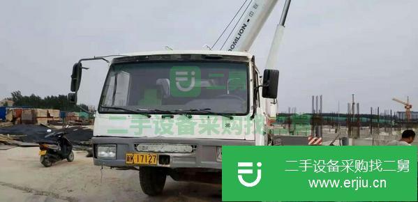 山西出售二手25噸中聯吊車 四節臂