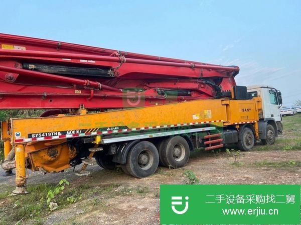 山東出售轉讓52米三一奔馳泵車