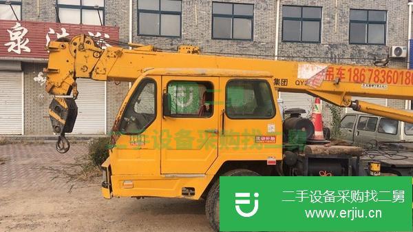 山東出售二手徐工吊車12噸,車況好干活的車