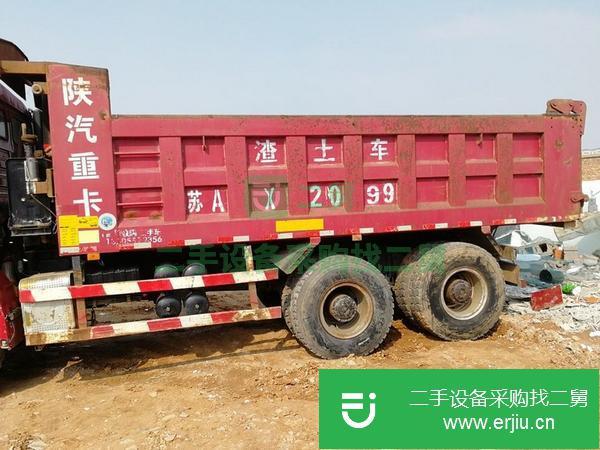 青海出售二手德龍后八輪自卸車