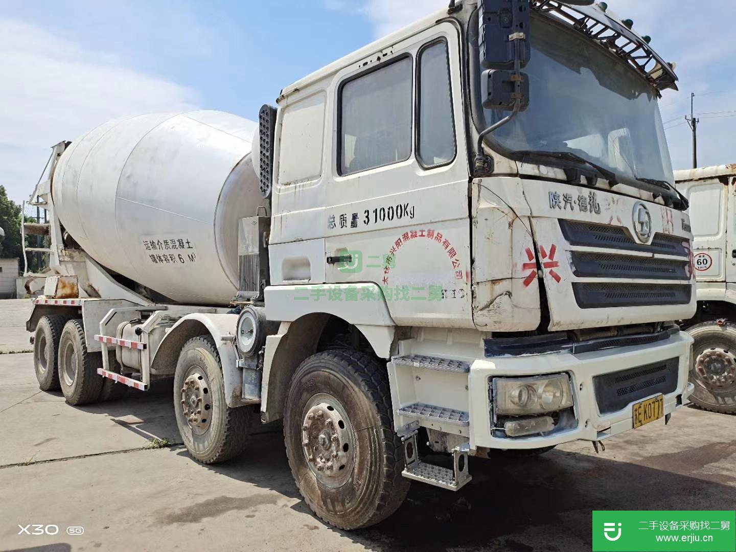 湖南出售二手陜汽重卡攪拌車