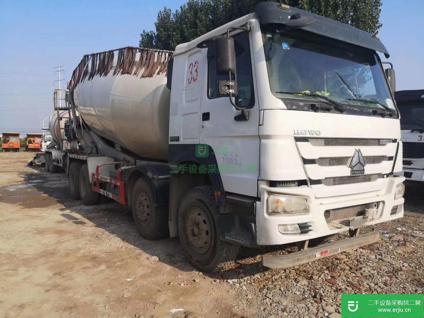 山東出售二手豪沃攪拌車