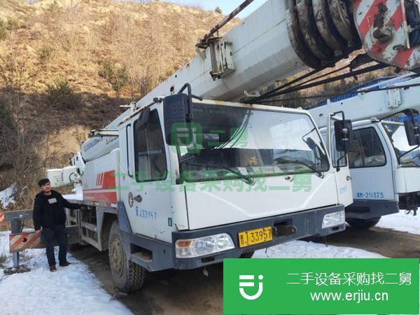 河南出售轉(zhuǎn)讓中聯(lián)吊車，手續(xù)齊全協(xié)議過戶
