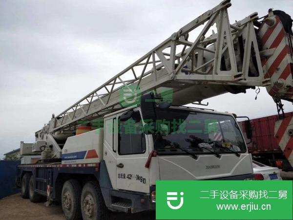 內蒙古出售二手中聯55噸汽車吊