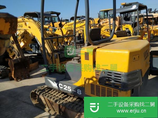 上海出售二手履帶式玉柴25小型挖掘機