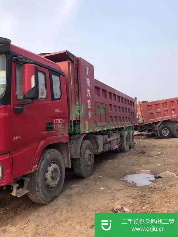 河南出售二手國五前四后八德龍自卸車 車況極好
