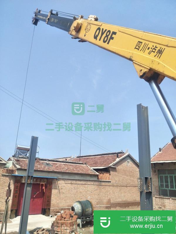 天津出售二手長江吊車 手續全 車況好無毛病,無漏油，無事故!