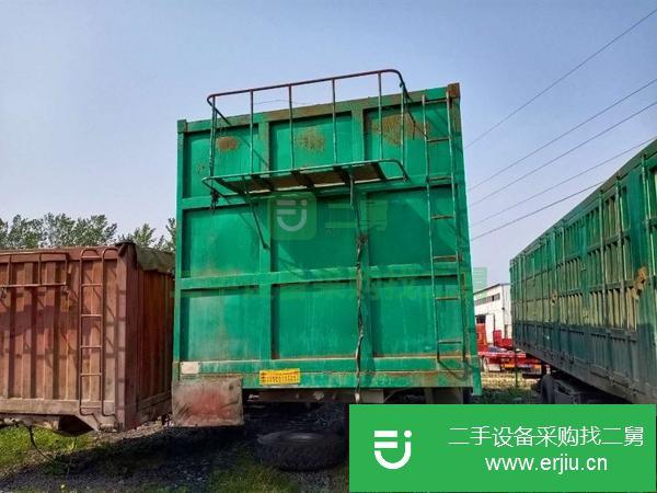 山東出售二手13米花籃側翻掛車