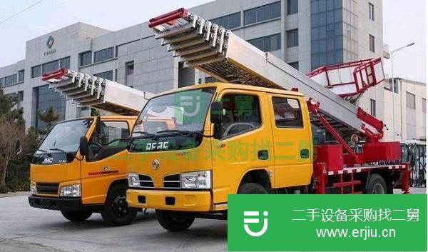 新疆出售二手高空云梯搬家車