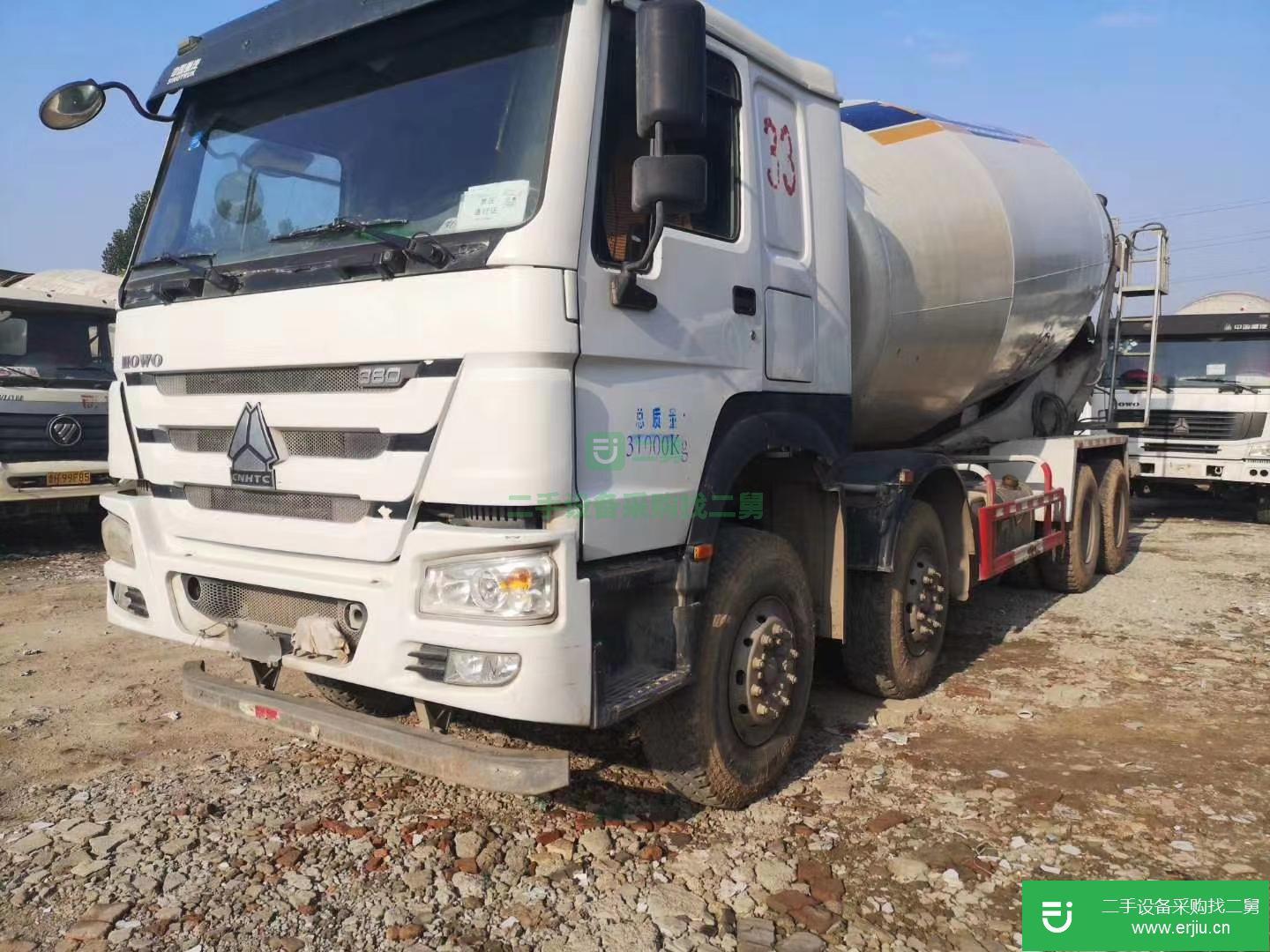 山東出售二手豪沃攪拌車