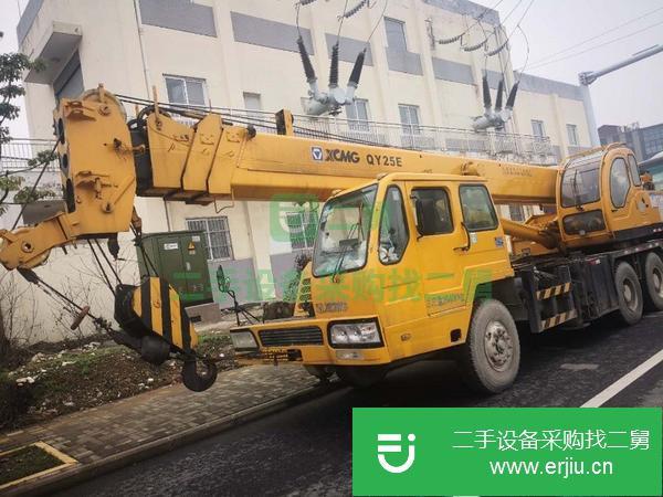 安徽出售二手25噸汽車吊