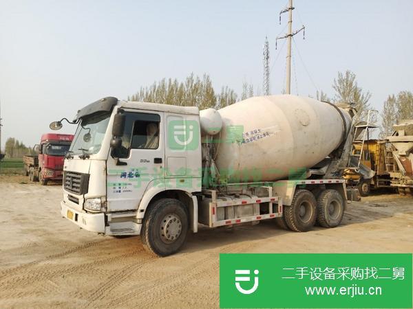 山東出售二手豪沃攪拌車