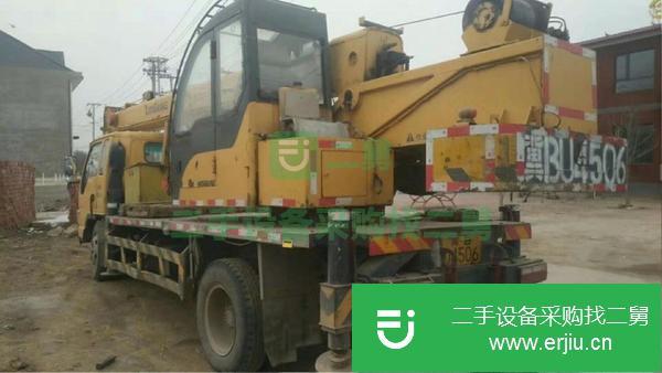 天津出售二手柳工4節臂8噸吊車