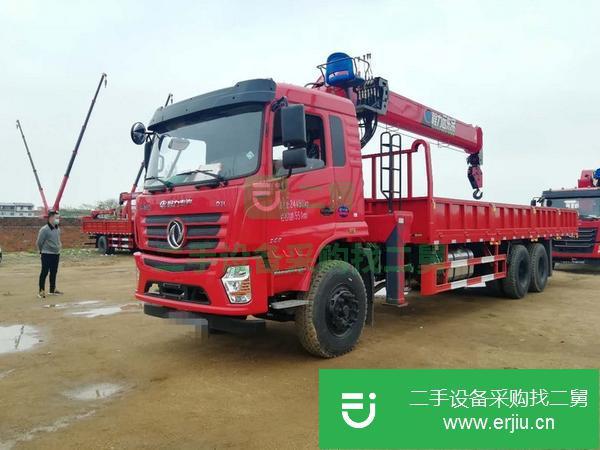 安徽出售二手程力12噸隨車吊
