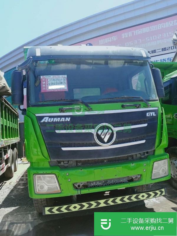 山東出售二手國五歐曼自卸車