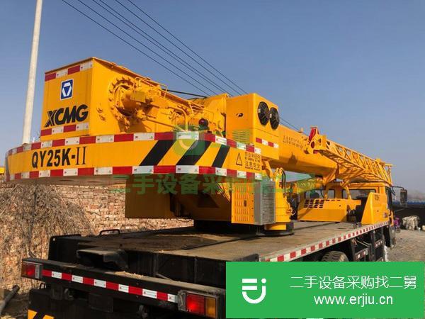 內蒙古出售25噸徐工吊車