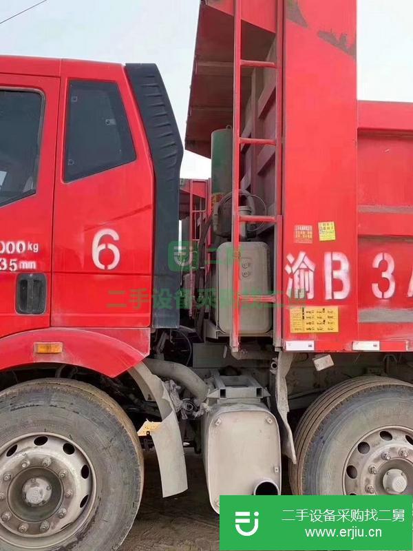 上海出售二手國五排放前四后八解放自卸車