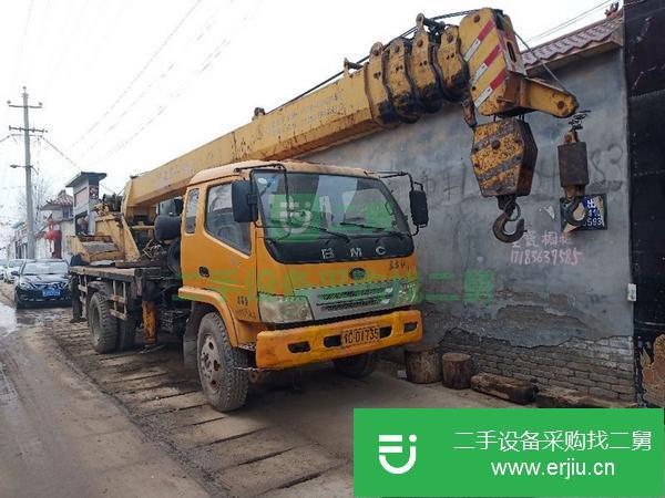 河南出售二手神力8噸大吊車