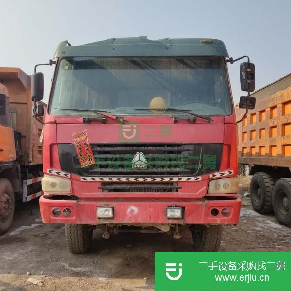 寧夏出售二手豪沃重汽后八輪自卸車