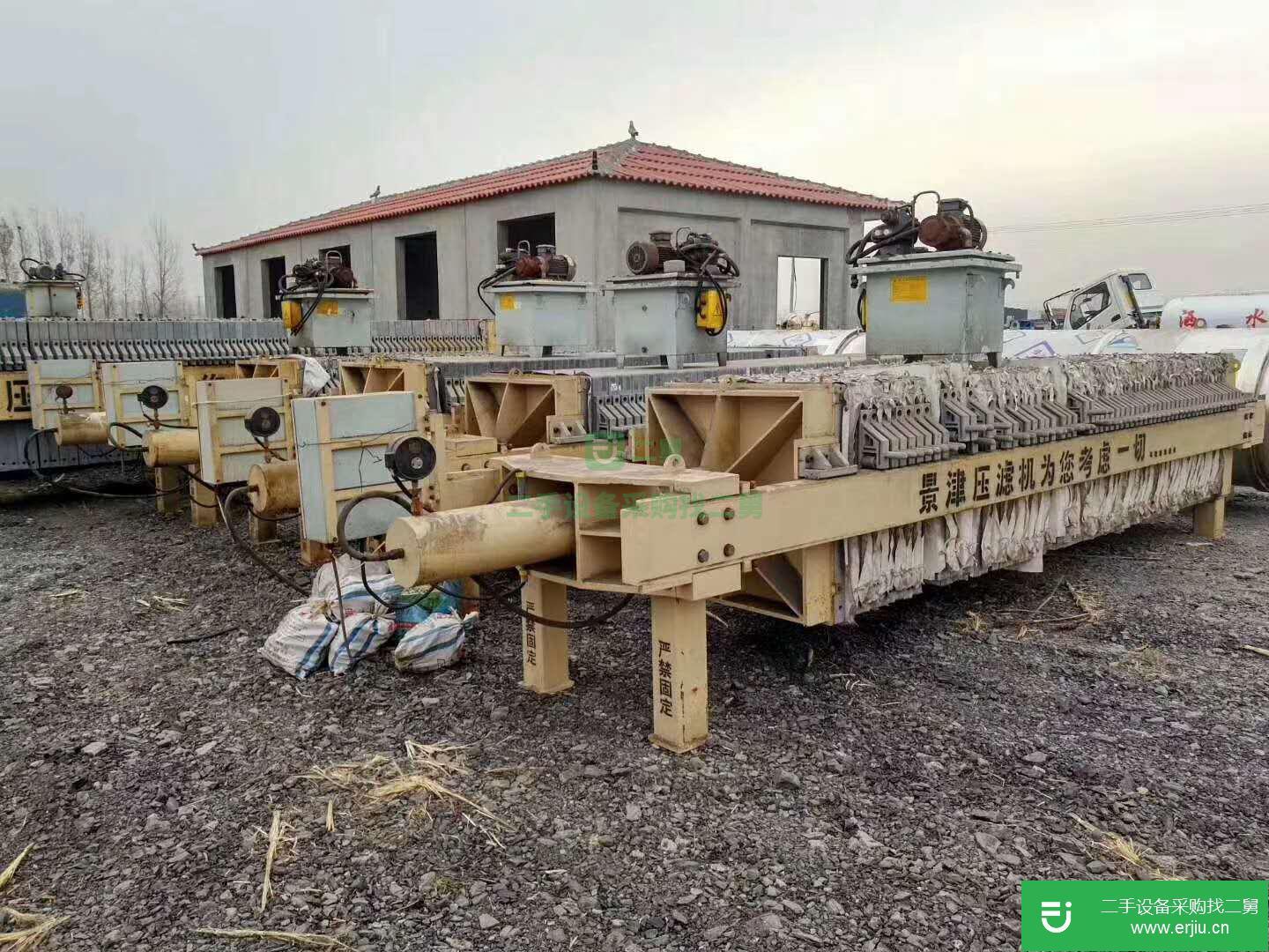山東出售二手隔膜壓濾機(jī)