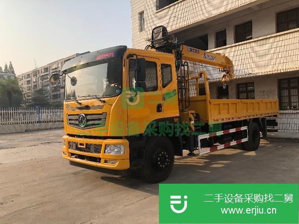 湖北出售二手東風8噸隨車吊