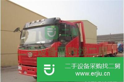 安微出售二手解放J6平板貨車