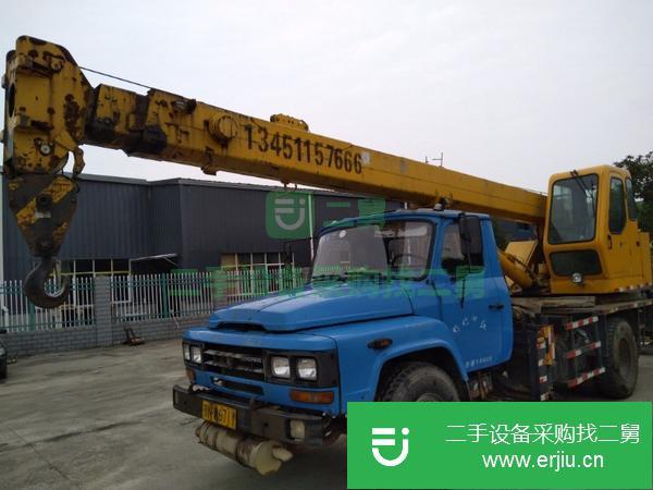 湖北出售二手8噸徐工吊車,車況良好,手續齊全
