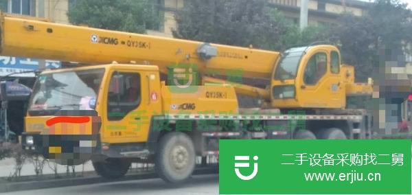 陜西出售轉讓徐工吊車  25噸四節(jié)臂