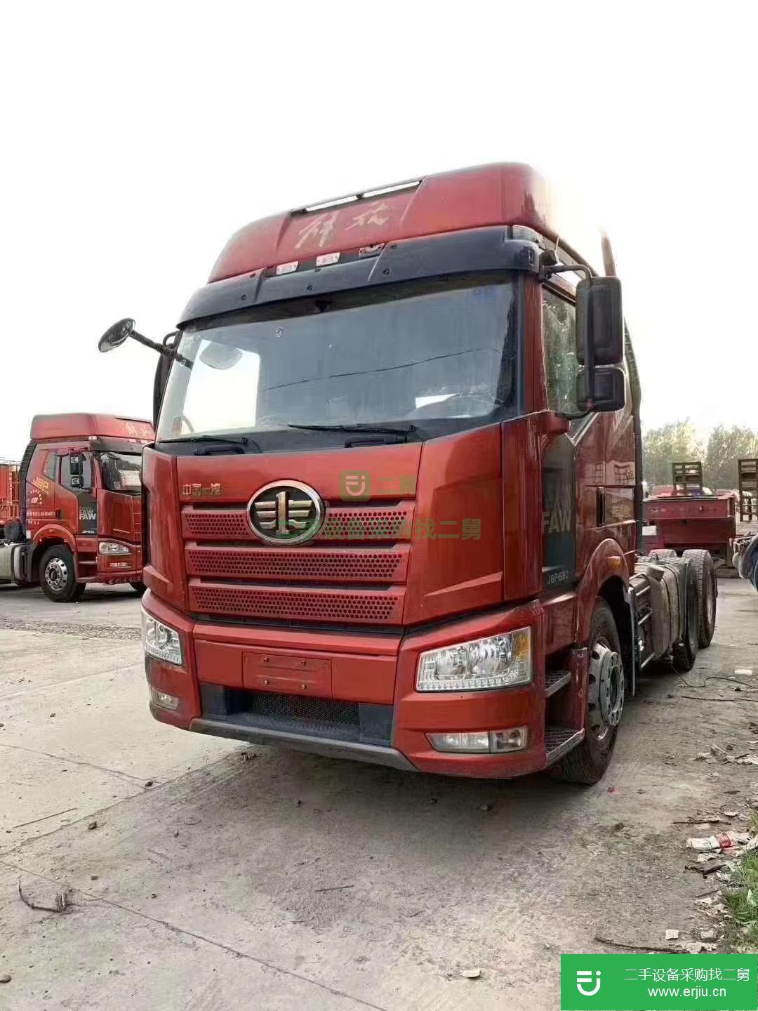 山東出售二手解放J6P牽引車
