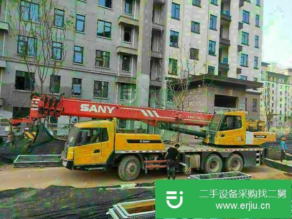 河南出售二手三一吊車 五節臂 年檢到明年