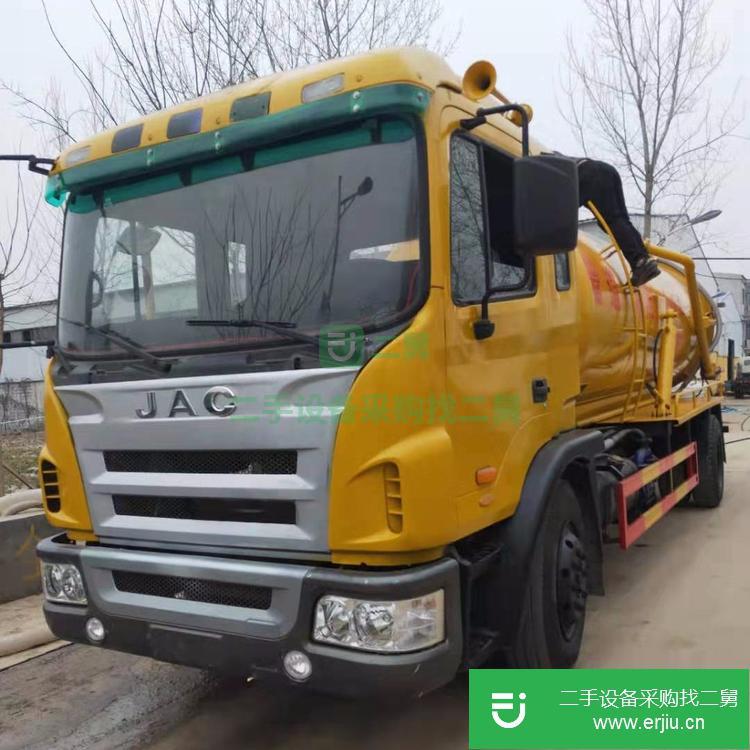 山東出售二手5立方吸污車