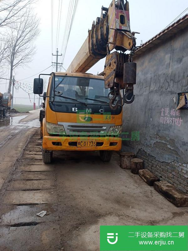 河南出售二手神力8噸大吊車