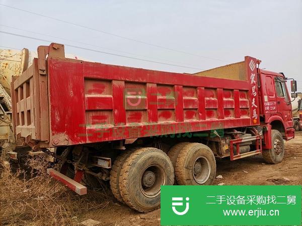 山東出售轉讓后八輪豪沃自卸車