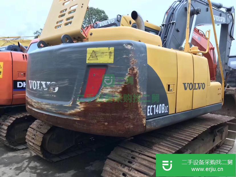 甘肅出售二手沃爾沃EC140挖掘機(jī)