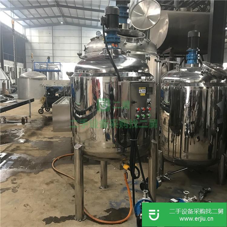 山東出售二手不銹鋼反應(yīng)釜