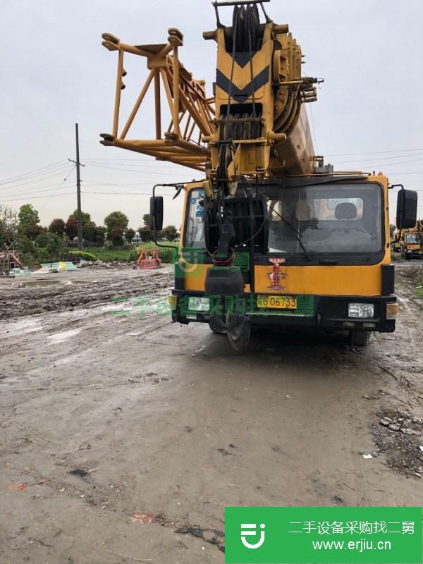 浙江出售二手徐工吊車,車況精品,新做油漆,全車剛做完保養