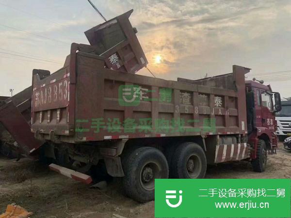 山東出售轉讓二手后八輪德龍自卸車