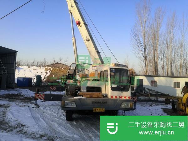 河北出售轉讓50噸中聯吊車，車況好