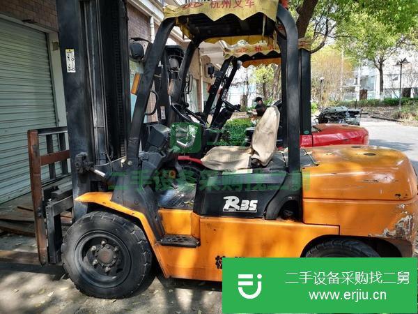 上海出售二手自動擋側移叉車
