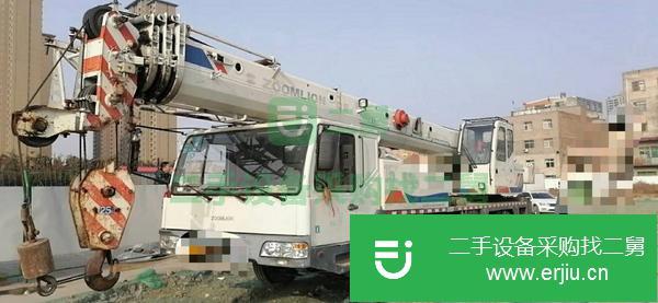 陜西出售二手中聯(lián)25v汽車吊