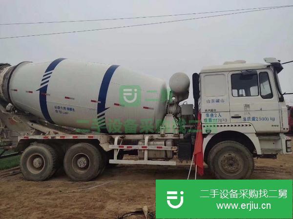 山東出售二手德龍攪拌車(chē)