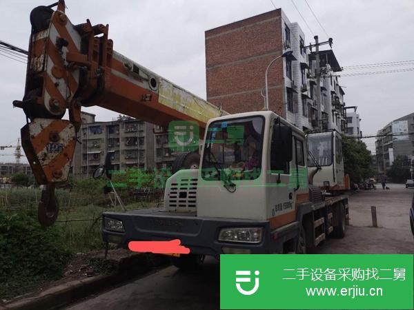 四川出售二手中聯吊車12噸