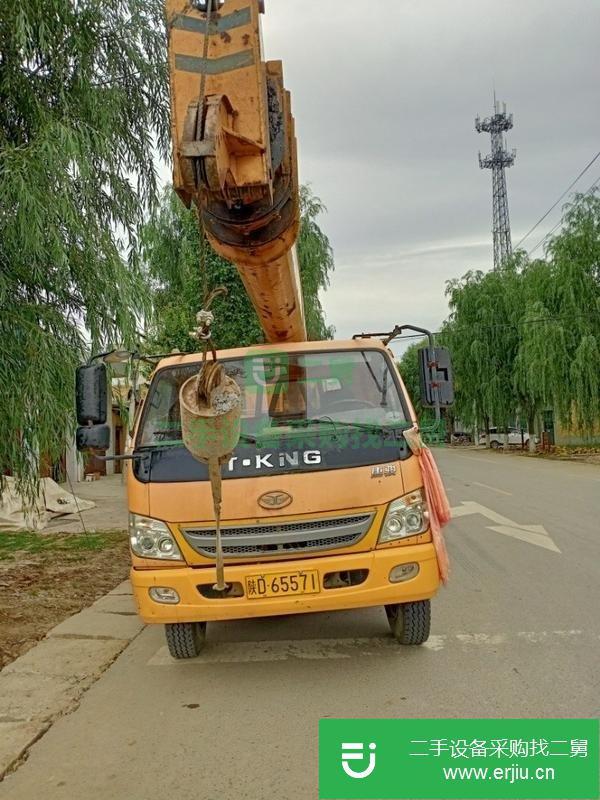 陜西出售轉讓十噸唐駿吊車