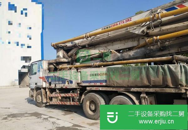 湖北出售二手中聯(lián)47米泵車
