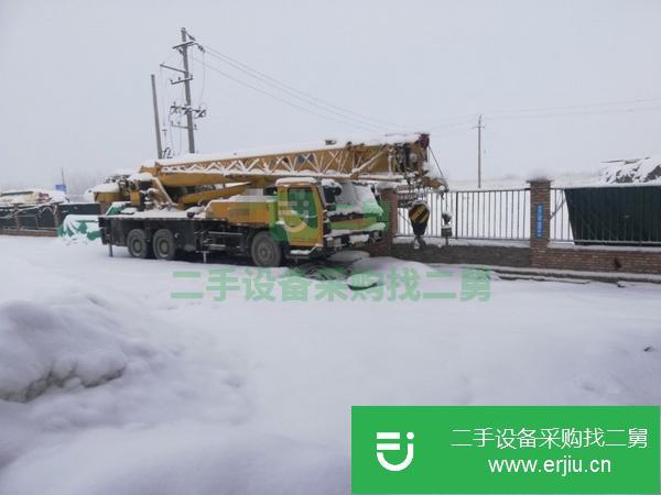 新疆出售二手徐工五節(jié)桿吊車