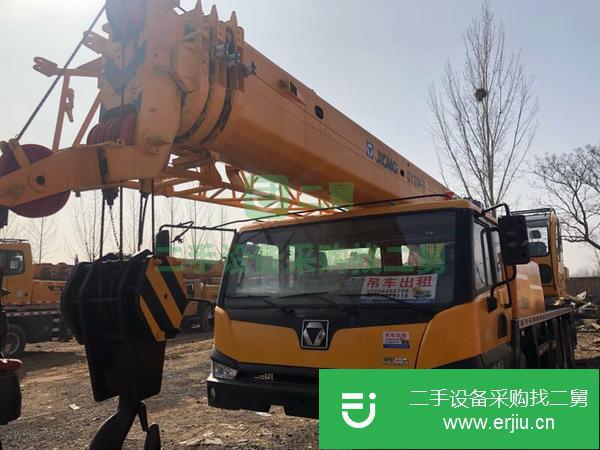 內蒙古出售25噸徐工吊車